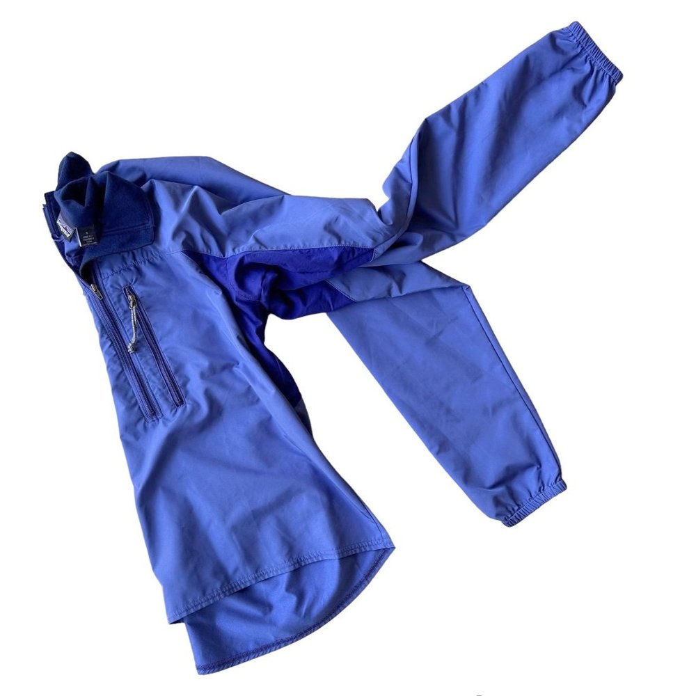 Patagonia Windbreaker Rain Jacket Unisex Small Blue Stetch Panels Zippe… - Picture 7 of 12